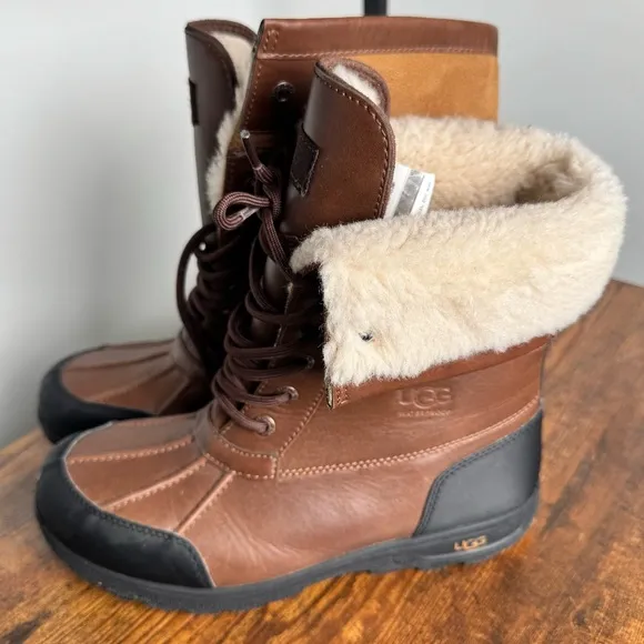 UGG men’s/women’s/unisex Butte Winter Spring Boots waterproof size US 5(37)