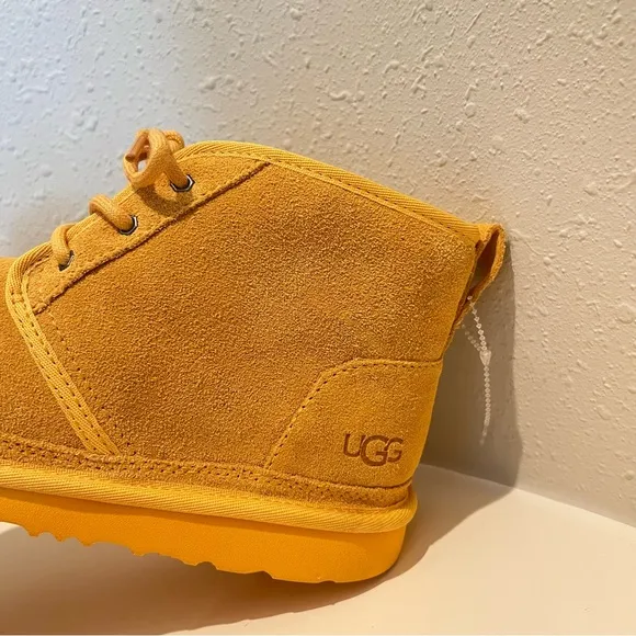 UGG Neumel Yellow Women’s Ankle Chukka Boots Size 8 NWT
