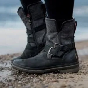 UGG Simmens Black Waterproof Boots