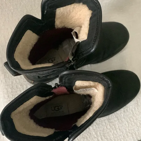 UGG Simmens Black Waterproof Boots