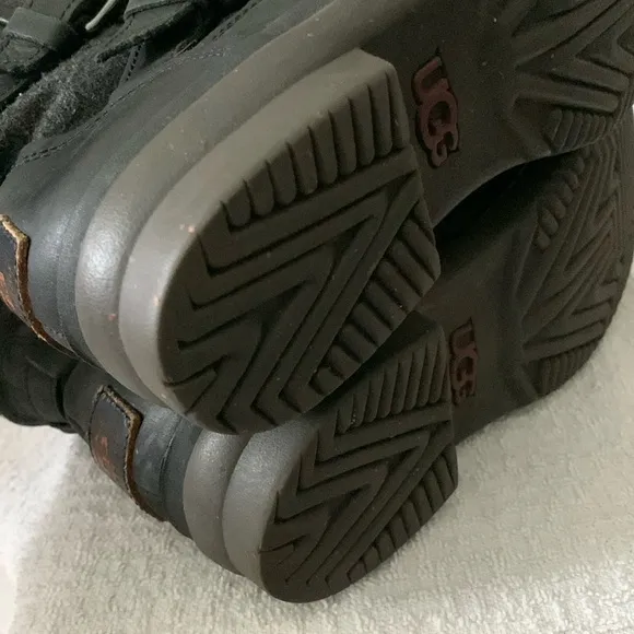 UGG Simmens Black Waterproof Boots