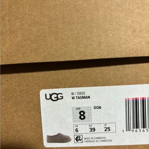 Ugg Tasman Slipper Goat NWT Women Size 6-11 authentic RARE NIB Shoes