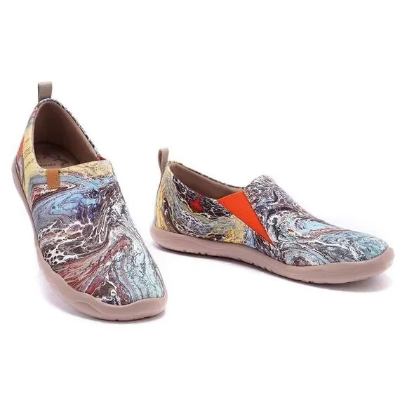 UIN Men's Walking Shoes Slip On Loafers (Arts &amp; Drafts Toledo)