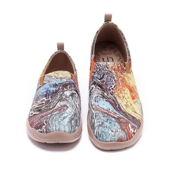 UIN Men's Walking Shoes Slip On Loafers (Arts &amp; Drafts Toledo)
