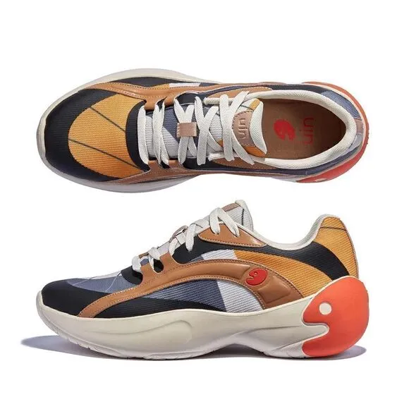 UIN Women's Walking Shoes Casual Comfort Sneaker Salamanca (Streamline Geometry)