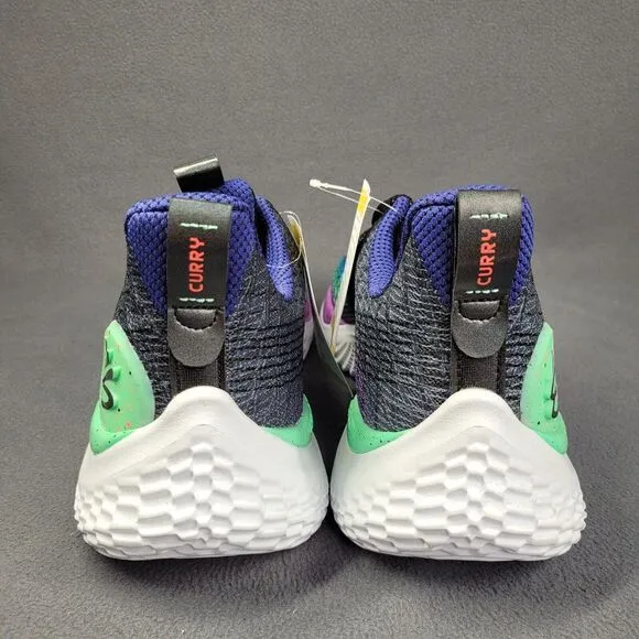 Under Armour Curry Flow 10 Low Basketball Shoes Mens 16‎ Northern Lights Purple