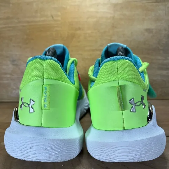 Under Armour Flow FUTR X Mens Size 8.5 Basketball Shoes Sneakers Green Camo