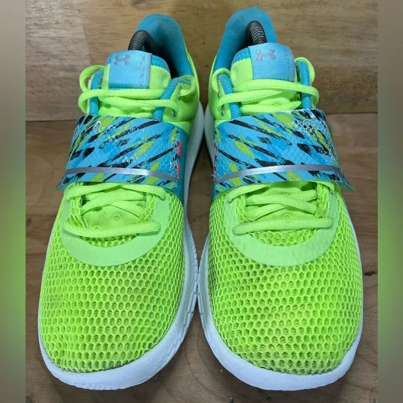 Under Armour Flow FUTR X Mens Size 8.5 Basketball Shoes Sneakers Green Camo
