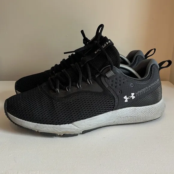 Under Armour Men's Black Charged Focus Training Athletic Sneaker Shoes Size 12