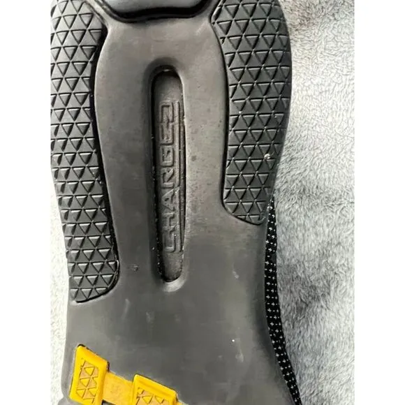 Under Armour Men's The Rock Delta Running Shoes Black Yellow Lace Up Size 15