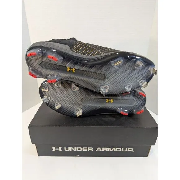 Under Armour UA Harper 4‎ Low ST Baseball Cleats 3023333-004 Black Men's Size 9