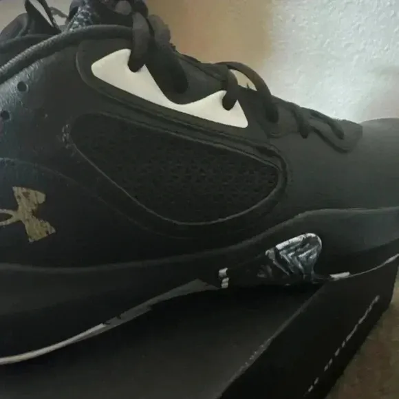 Under Armour UA Lockdown 6 Basketball Shoes‎ Black Men Size 11 Art.3025616-003