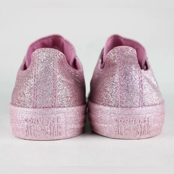 Unisex Converse All Star Low Top Fashionable Lifestyle Sneakers Shimmering Pink