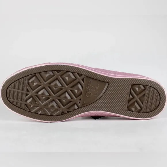 Unisex Converse All Star Low Top Fashionable Lifestyle Sneakers Shimmering Pink