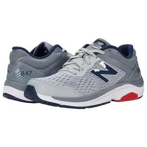 USED New Balance Men's Walking Shoe, Silver Mink/Gunmetal -Size 9.5