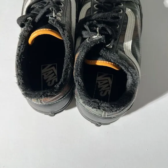 Vans All Weather Old Skool MTE Shoes Camo Black Size 8.5