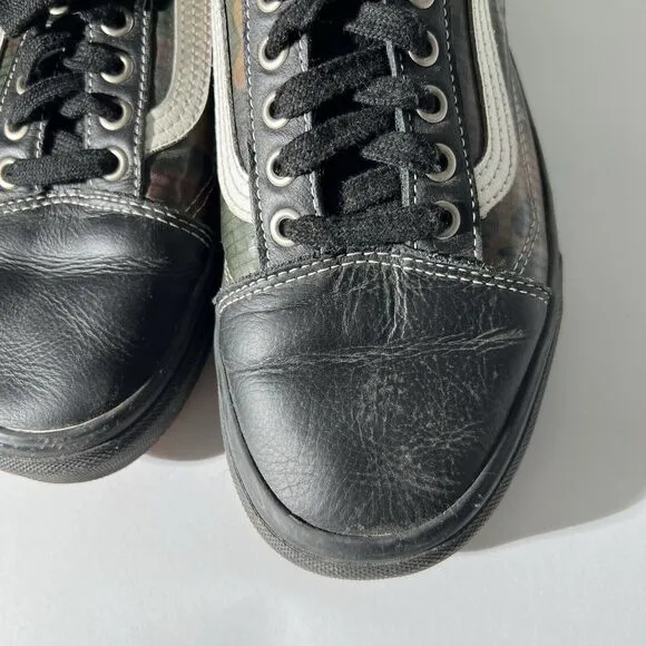 Vans All Weather Old Skool MTE Shoes Camo Black Size 8.5