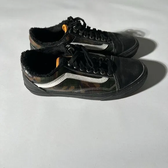 Vans All Weather Old Skool MTE Shoes Camo Black Size 8.5