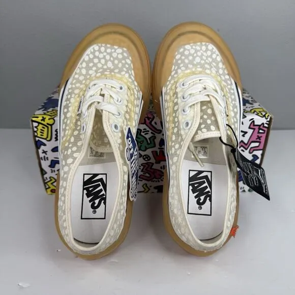 Vans Authentic DX Modular ‘Swap It’ White Dots Mesh Skate Shoes Women's Size 6.5