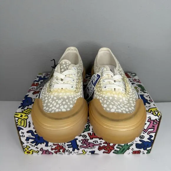 Vans Authentic DX Modular ‘Swap It’ White Dots Mesh Skate Shoes Women's Size 6.5