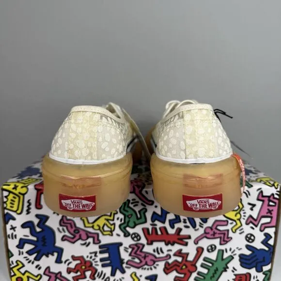 Vans Authentic DX Modular ‘Swap It’ White Dots Mesh Skate Shoes Women's Size 6.5