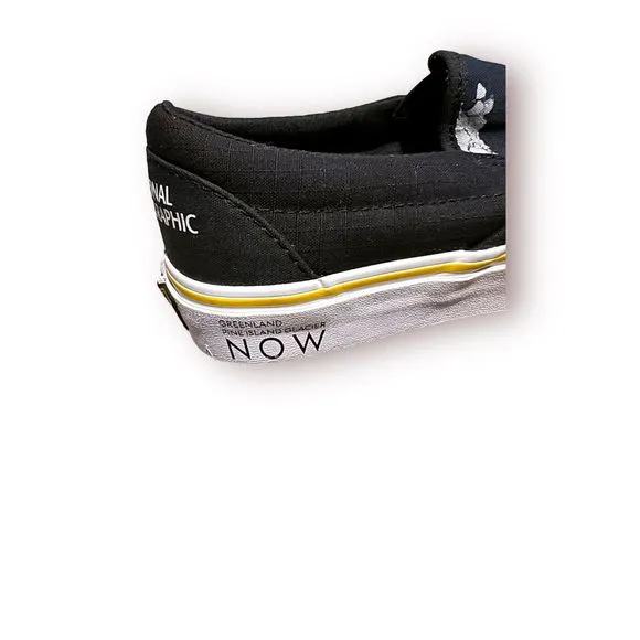 VANS National Geographic Slip On Sneaker, New w/o Box,‎ Men's 8, Women's 9.5