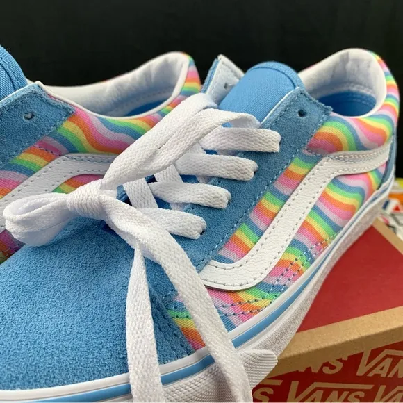 Vans Old Skool Wavy Rainbow Womens Various Sizes