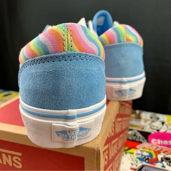 Vans Old Skool Wavy Rainbow Womens Various Sizes