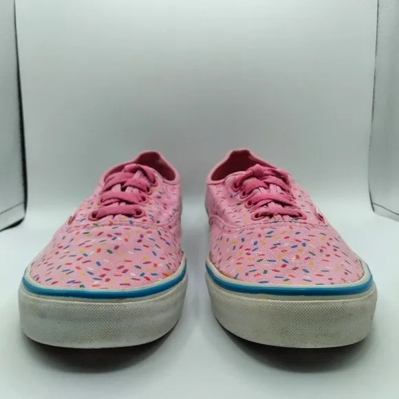 Vans RARE Pink Frosted Donut Sprinkle Sneakers