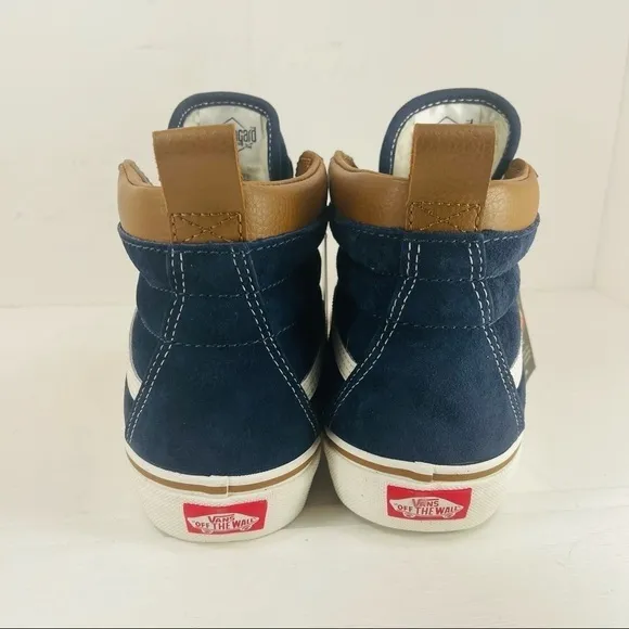 VANS Sk8-Hi All Weather MTE Dark Blue Women Size 10