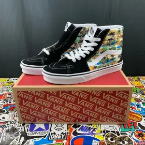 Vans Sk8-Hi Aloha Suede Sizes 7.5 Womens