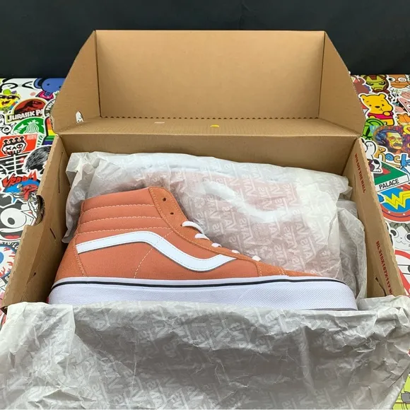 Vans Sk8-Hi Reissue SI Burnt Orange Women's Various Sizes