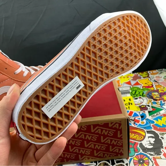 Vans Sk8-Hi Reissue SI Burnt Orange Women's Various Sizes