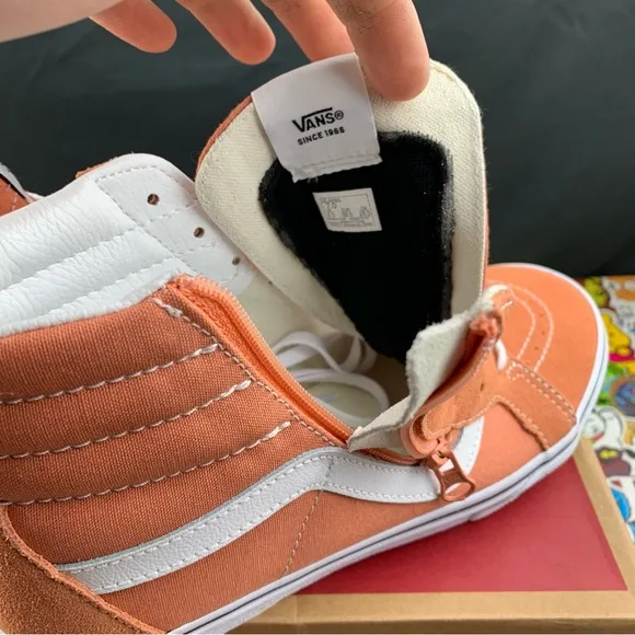 Vans Sk8-Hi Reissue SI Burnt Orange Women's Various Sizes
