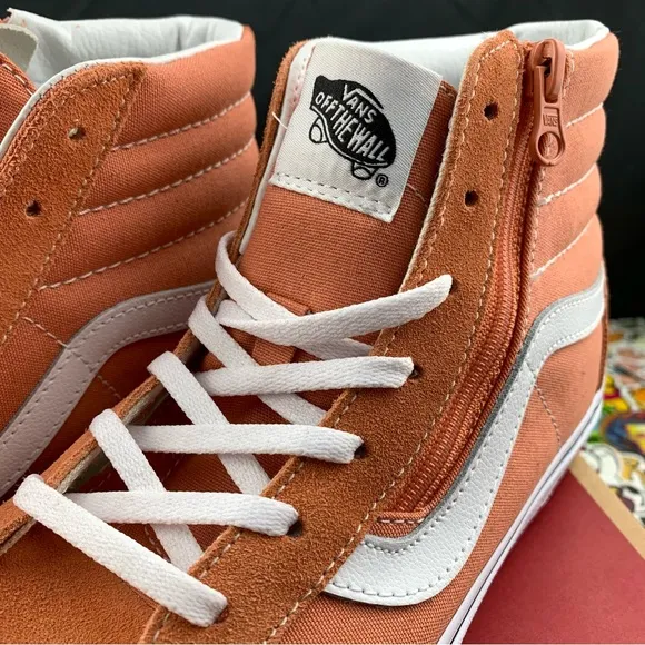 Vans Sk8-Hi Reissue SI Burnt Orange Women's Various Sizes
