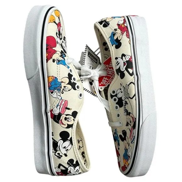 Vans X Disney Mickey's Birthday Mens US Size 6.5 Women's 8 Shoes