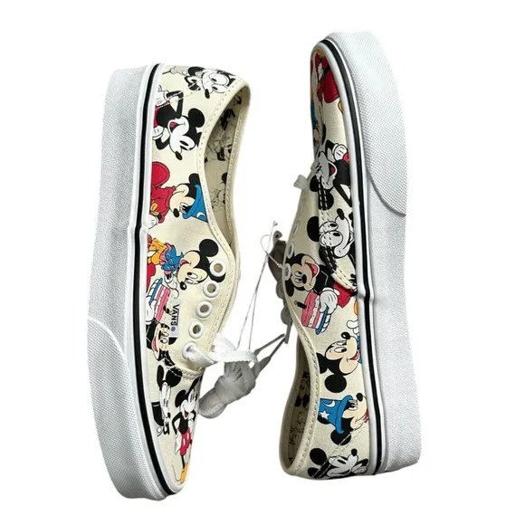 Vans X Disney Mickey's Birthday Mens US Size 6.5 Women's 8 Shoes