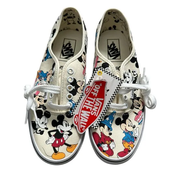 Vans X Disney Mickey's Birthday Mens US Size 6.5 Women's 8 Shoes