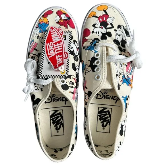 Vans X Disney Mickey's Birthday Mens US Size 6.5 Women's 8 Shoes