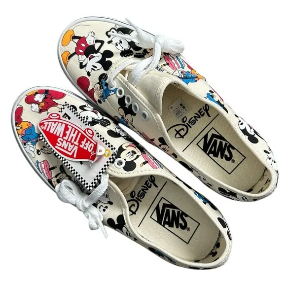Vans X Disney Mickey's Birthday Mens US Size 6.5 Women's 8 Shoes