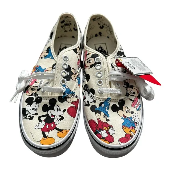 Vans X Disney Mickey's Birthday Mens US Size 6.5 Women's 8 Shoes