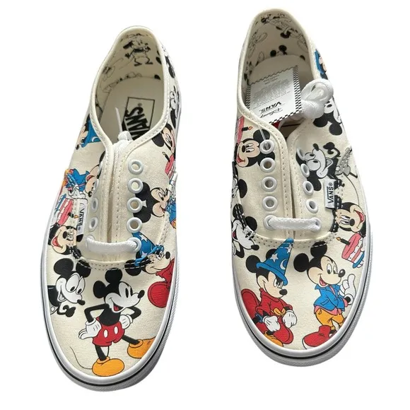 Vans X Disney Mickey's Birthday Mens US Size 6.5 Women's 8 Shoes