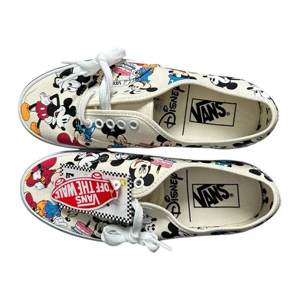 Vans X Disney Mickey's Birthday Mens US Size 6.5 Women's 8 Shoes