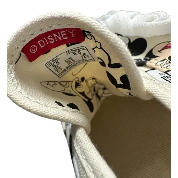 Vans X Disney Mickey's Birthday Mens US Size 6.5 Women's 8 Shoes