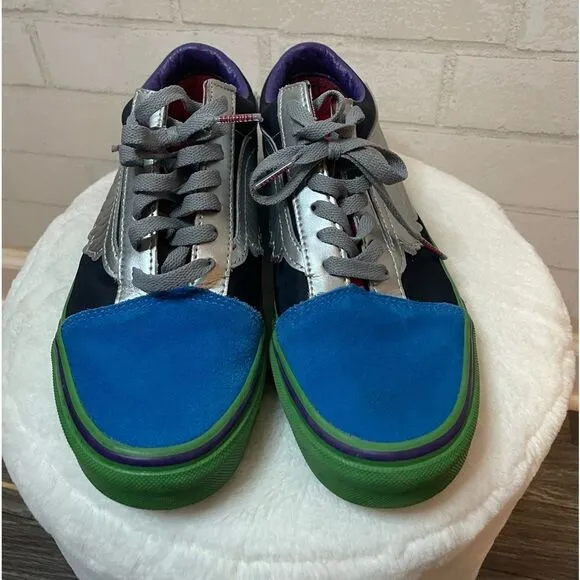 Vans X Marvel Collab Old Skool Avengers Shoes Sneakers Size Women's 6.5/Men's 5