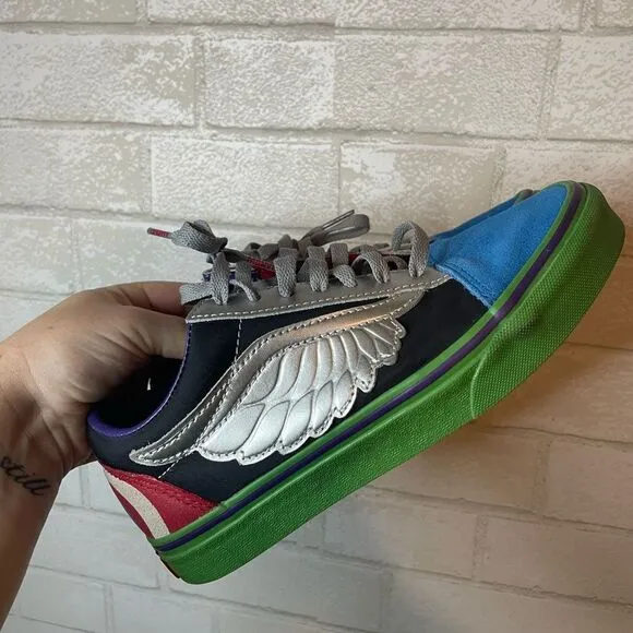 Vans X Marvel Collab Old Skool Avengers Shoes Sneakers Size Women's 6.5/Men's 5