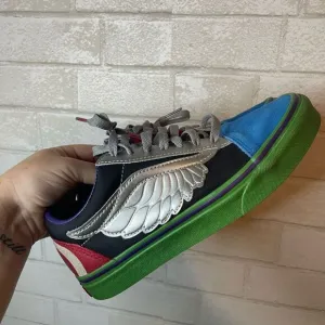 Vans X Marvel Collab Old Skool Avengers Shoes Sneakers Size Women's 6.5/Men's 5