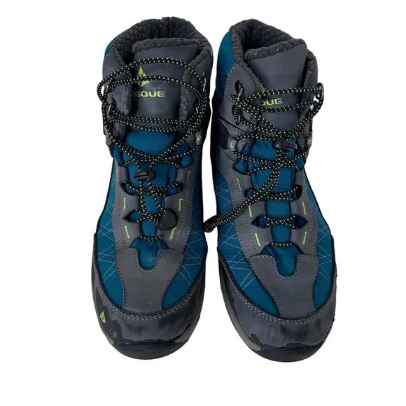 Vasque Coldspark UltraDry Winter Boots Waterproof Leather Blue‎ Kids Size 5
