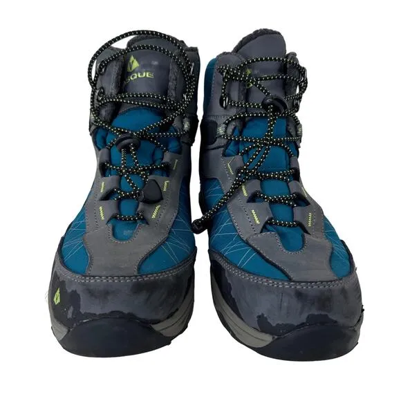 Vasque Coldspark UltraDry Winter Boots Waterproof Leather Blue‎ Kids Size 5