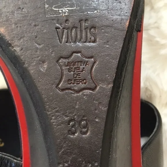 ❤️VIALIS❤️LADIES sling back size 39 euro